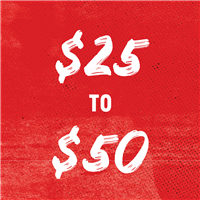 Items from $25 - $50