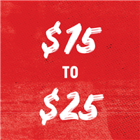Items from $15 - $25